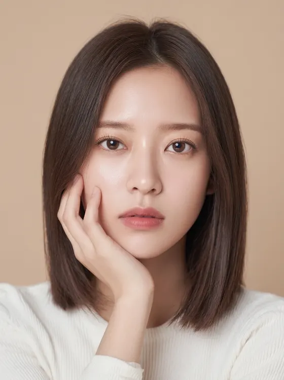 가상모델 #1125 얼굴 원본 13