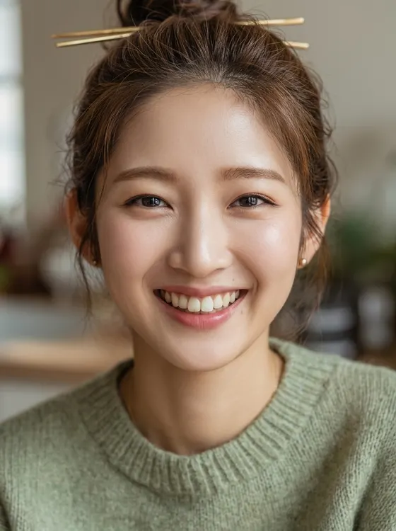 가상모델 #1126 얼굴 원본 1