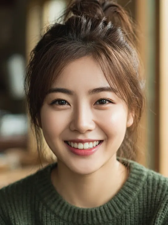 가상모델 #1126 얼굴 원본 4