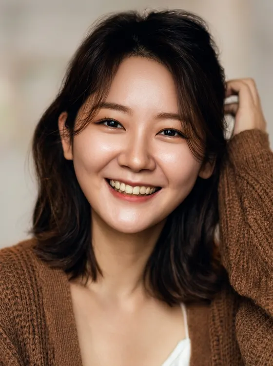 가상모델 #1126 얼굴 원본 5