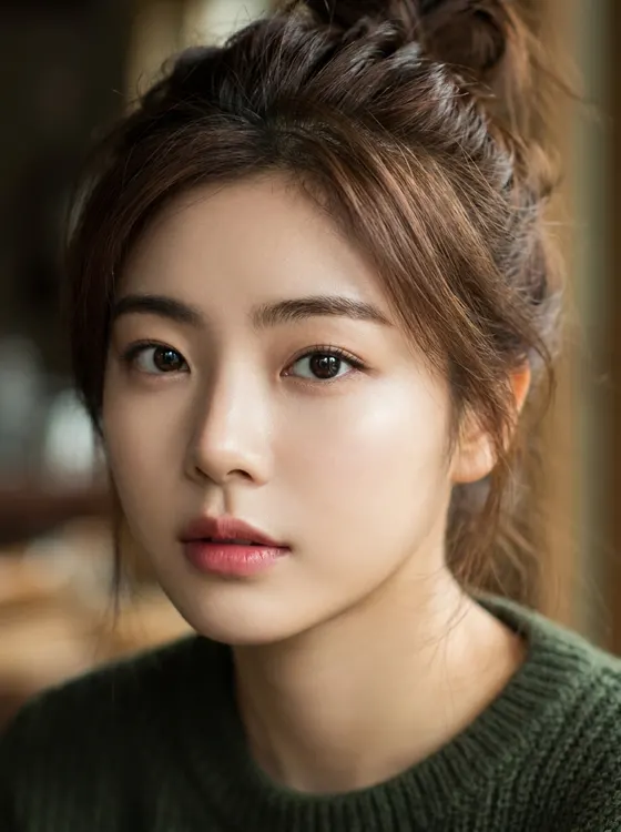 가상모델 #37 얼굴 원본 4