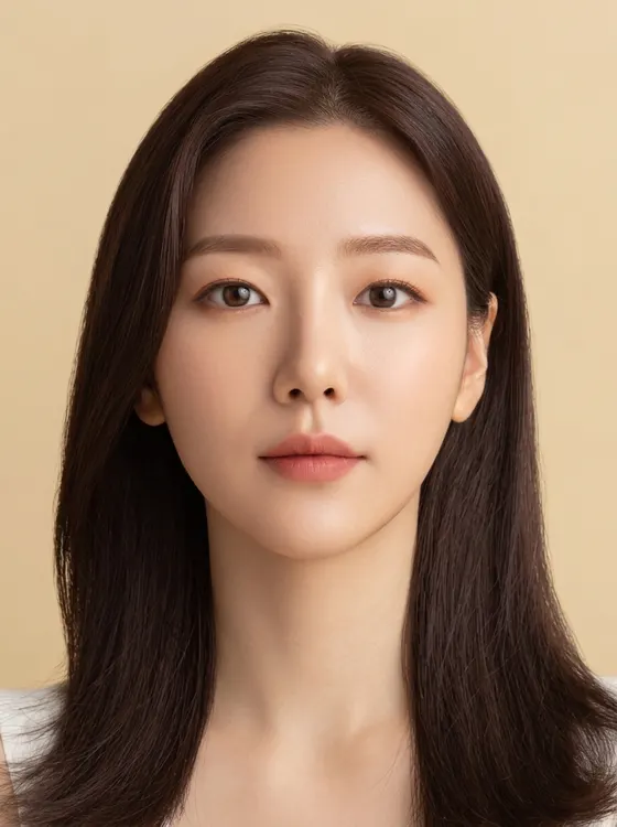 가상모델 #1126 얼굴 원본 16