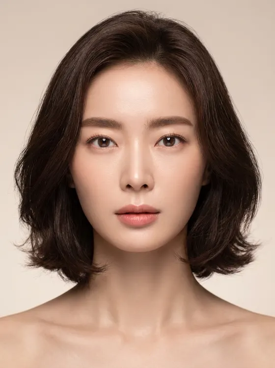 가상모델 #37 얼굴 원본 5