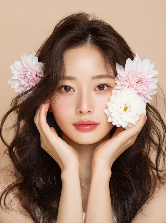 가상모델 #1129 얼굴 원본 11