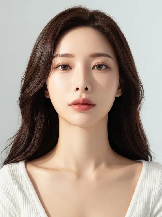 가상모델 #1304 얼굴 원본 1