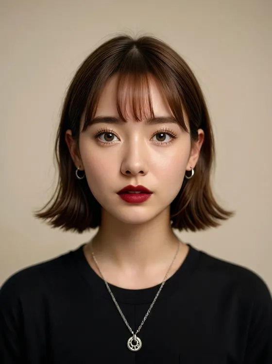 가상모델 #1312 얼굴 원본 10