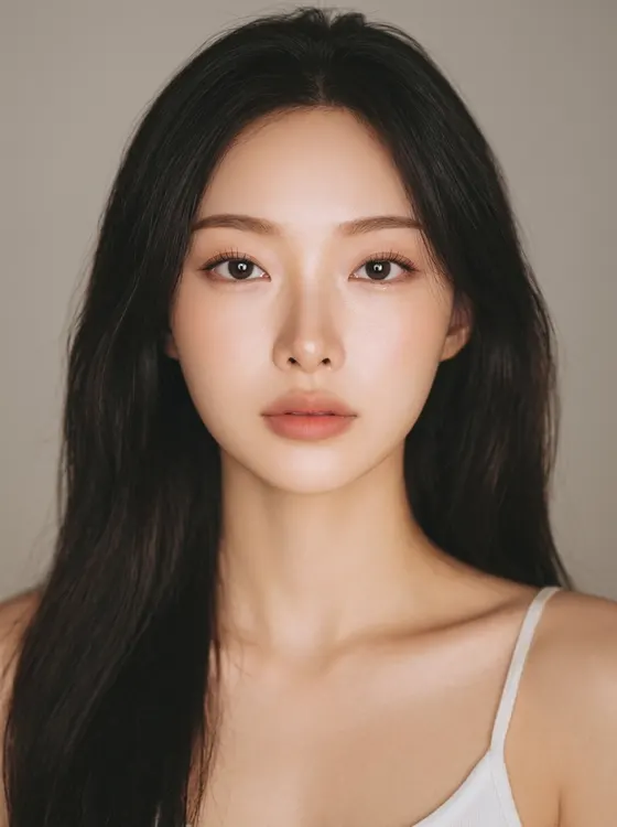 가상모델 #1304 얼굴 원본 3