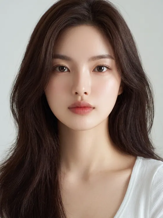 가상모델 #1304 얼굴 원본 4