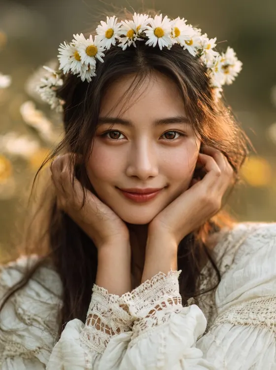 가상모델 #24 얼굴 원본 5