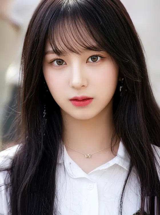 가상모델 #307 얼굴 원본 5