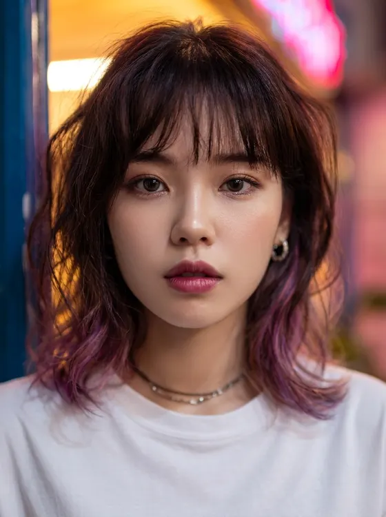 가상모델 #1119 얼굴 원본 5