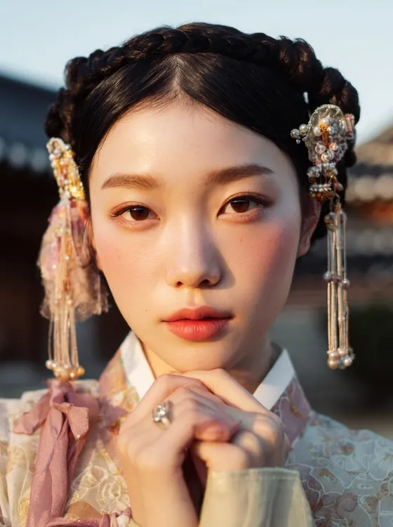 가상모델 #1119 얼굴 원본 20