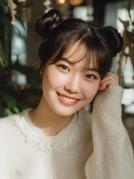 가상모델 #1132 얼굴 원본 13
