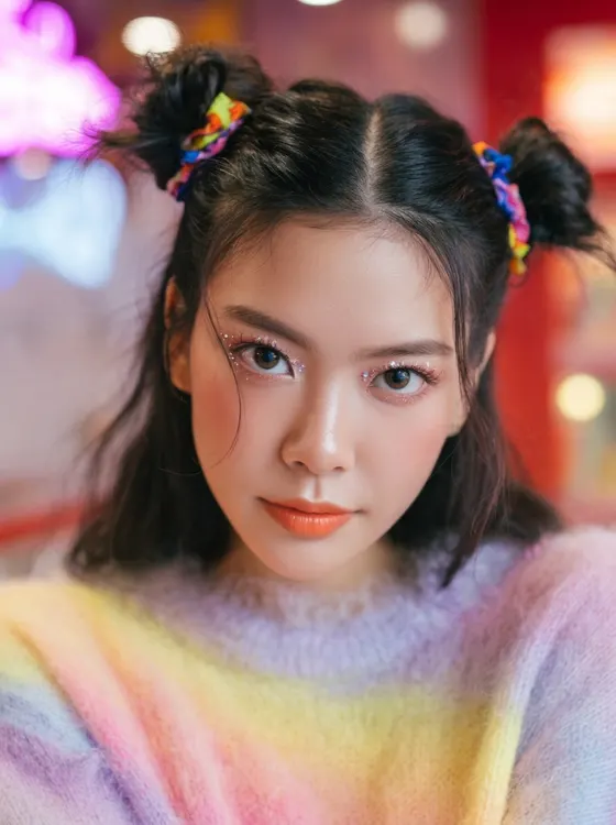 가상모델 #1132 얼굴 원본 15