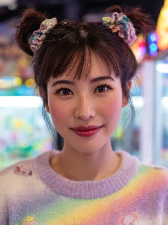 가상모델 #1132 얼굴 원본 18