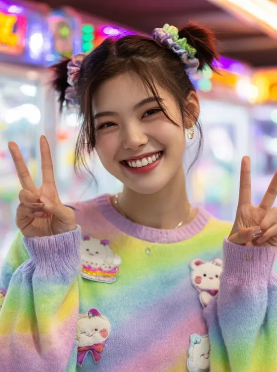 가상모델 #1132 얼굴 원본 21