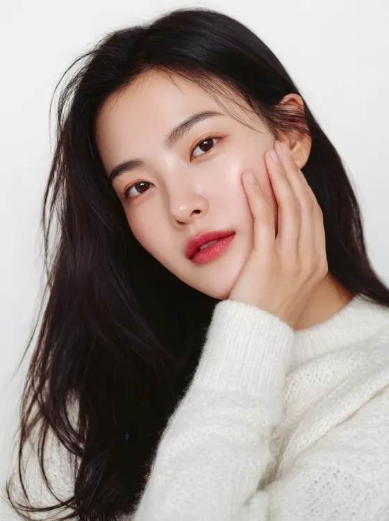 가상모델 #1135 얼굴 원본 6