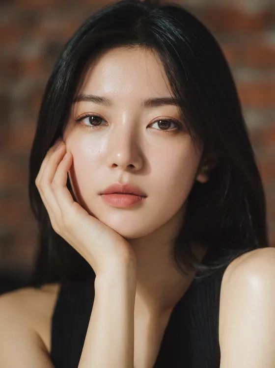 가상모델 #1135 얼굴 원본 10