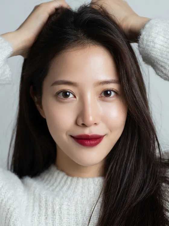 가상모델 #1135 얼굴 원본 19