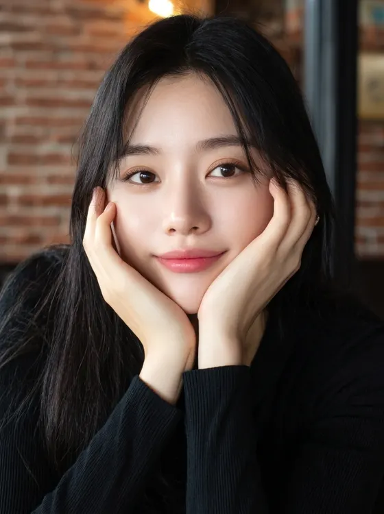 가상모델 #1135 얼굴 원본 21