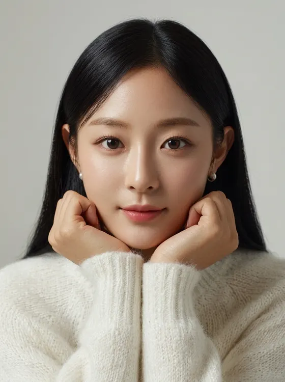 가상모델 #1135 얼굴 원본 24