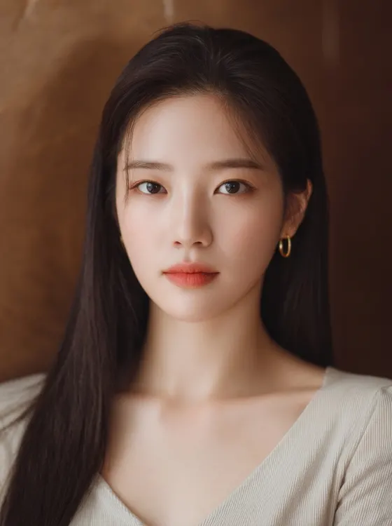 가상모델 #1289 얼굴 원본 9