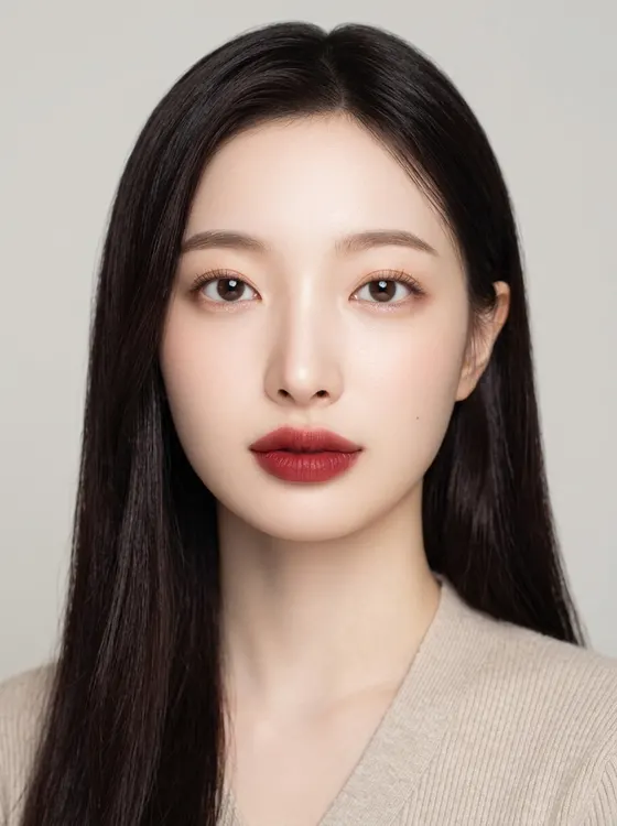 가상모델 #1304 얼굴 원본 17