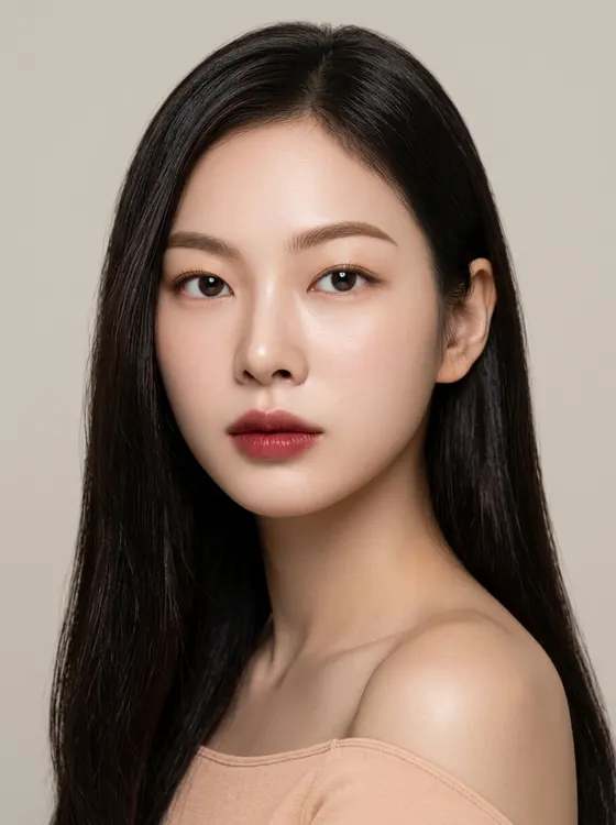 가상모델 #1304 얼굴 원본 18