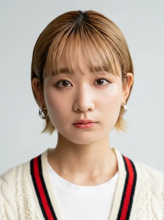 가상모델 #1323 얼굴 원본 2