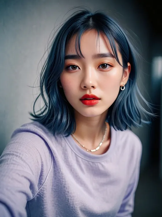 가상모델 #1323 얼굴 원본 18