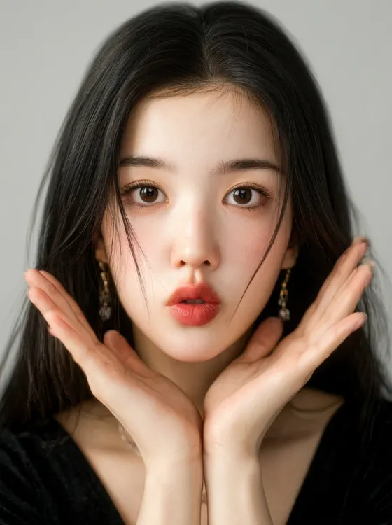 가상모델 #1304 얼굴 원본 21