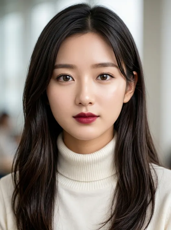 가상모델 #1331 얼굴 원본 6