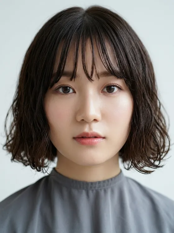 가상모델 #1331 얼굴 원본 16