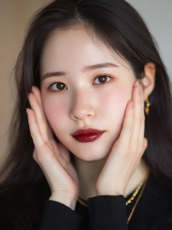 가상모델 #1304 얼굴 원본 24