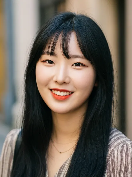 가상모델 #1394 얼굴 원본 3