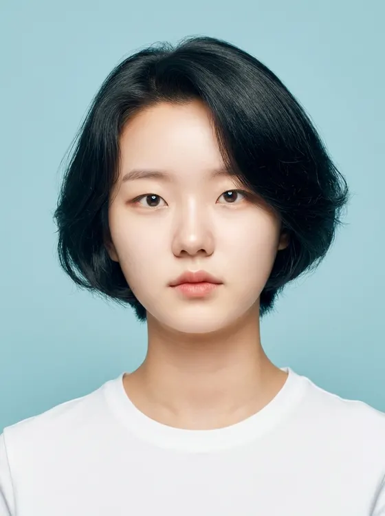 가상모델 #1394 얼굴 원본 4