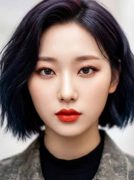 가상모델 #1394 얼굴 원본 8