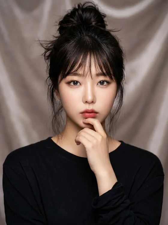 가상모델 #1394 얼굴 원본 15