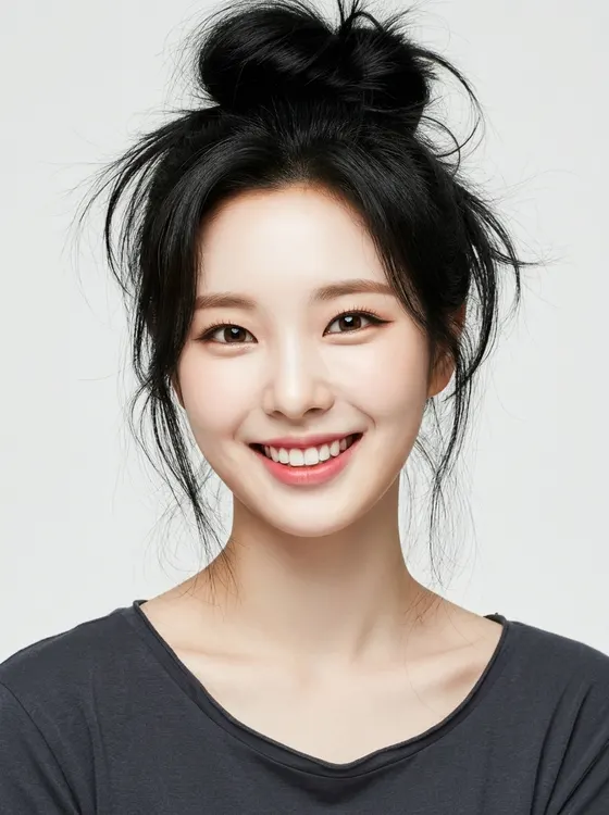 가상모델 #1394 얼굴 원본 19
