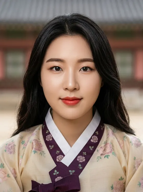 가상모델 #1394 얼굴 원본 20