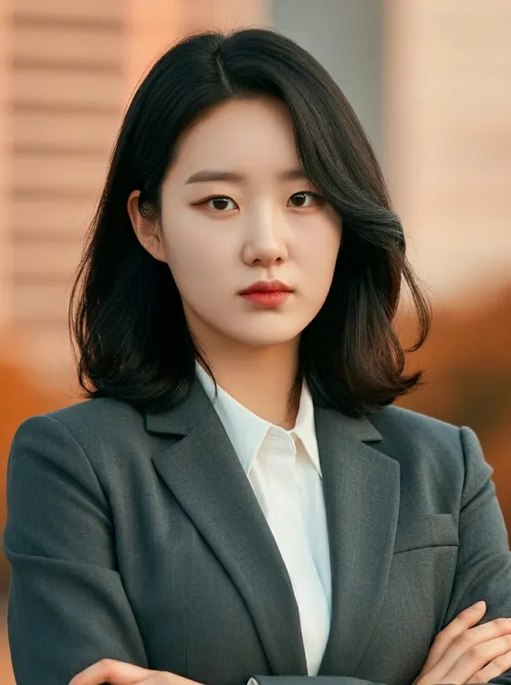 가상모델 #1394 얼굴 원본 22