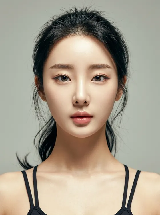 가상모델 #1394 얼굴 원본 24