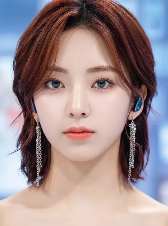 가상모델 #115 얼굴 원본 4