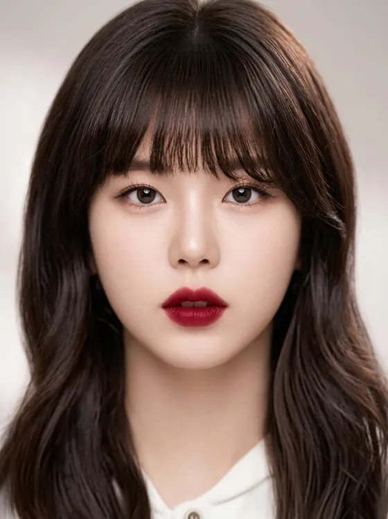 가상모델 #215 얼굴 원본 5