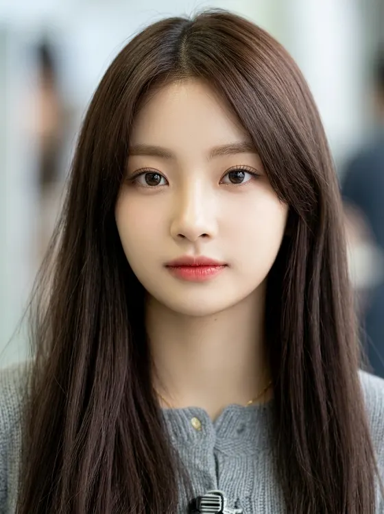 가상모델 #231 얼굴 원본 6