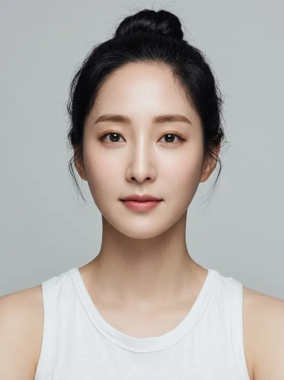 가상모델 #1121 얼굴 원본 3