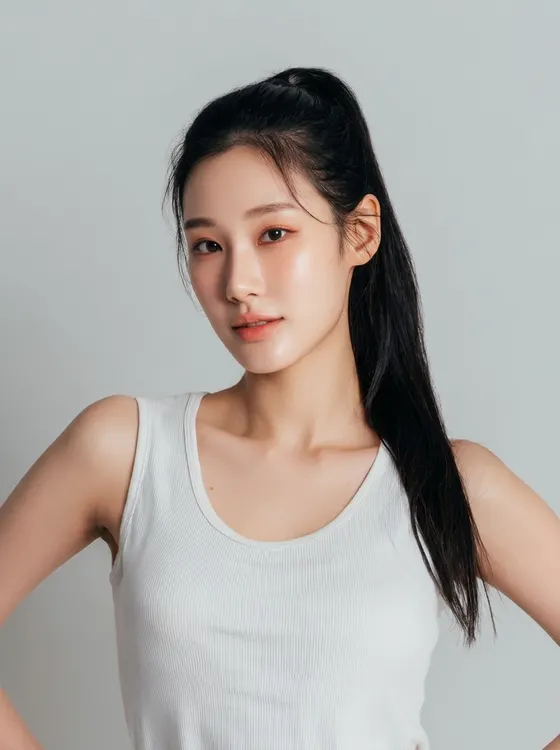 가상모델 #1121 얼굴 원본 5