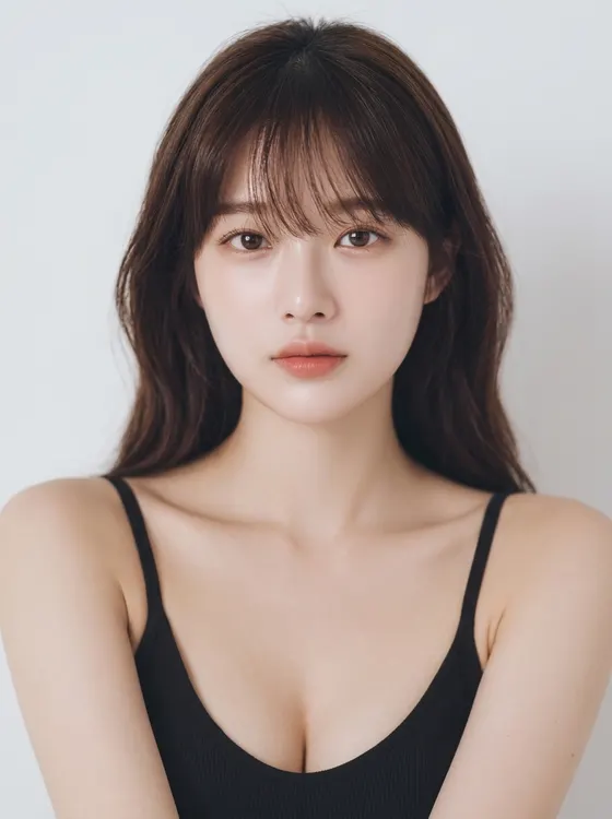 가상모델 #1121 얼굴 원본 18