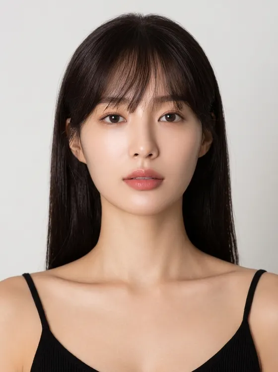 가상모델 #1121 얼굴 원본 19