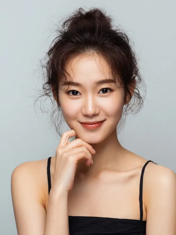 가상모델 #1121 얼굴 원본 24